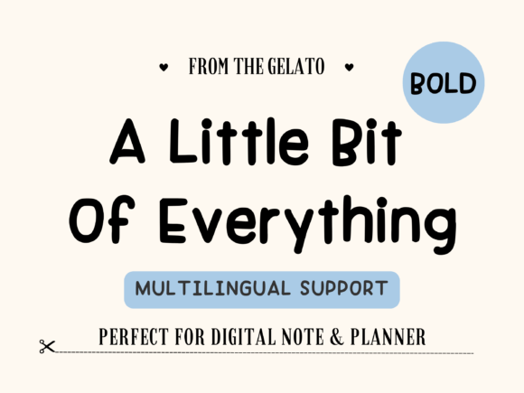 A Little Bit of Everything: The Perfect Handwritten Typeface for Branding