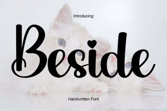 Beside: The Perfect Handwritten Typeface for Your Craft Projects