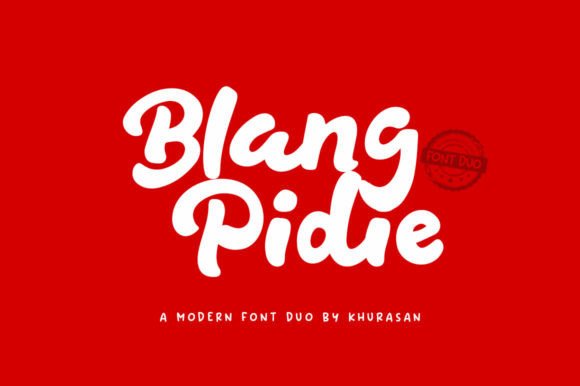 Blang Pidie Duo: The Perfect Script Handwritten Typeface for Makers