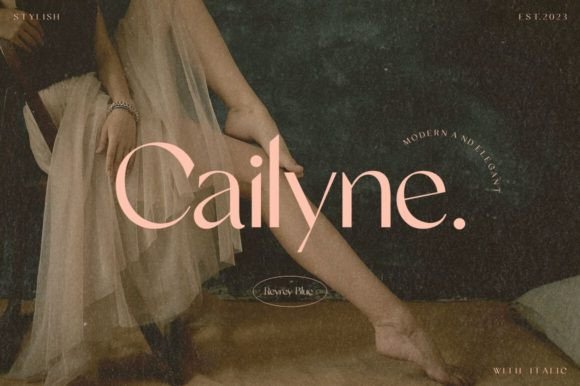 Cailyne: The Modern Sans Serif Font for Handmade Labels and Crafts