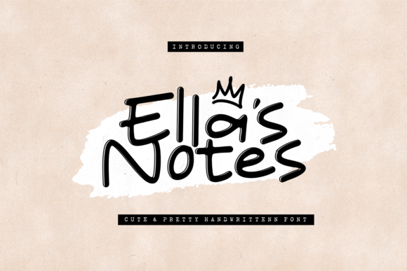 Ella s Notes: The Playful Typeface for Scroll-Stopping Social Graphics