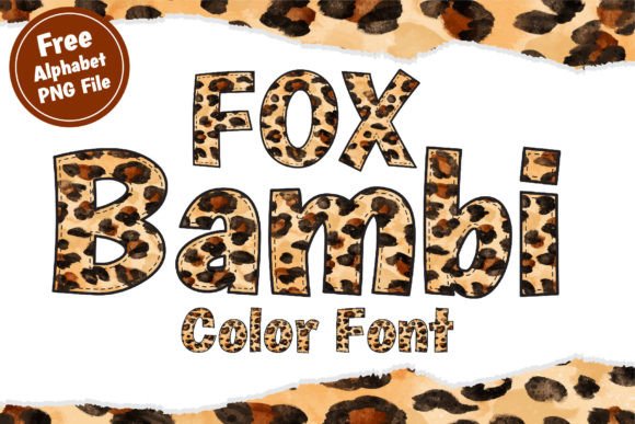 Fox Bambi: A Vibrant Color Font for Modern Web Design