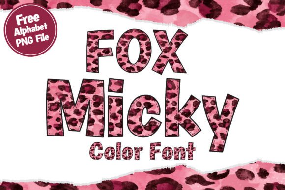 Fox Micky: A Vibrant Color Font for Dynamic Web Design