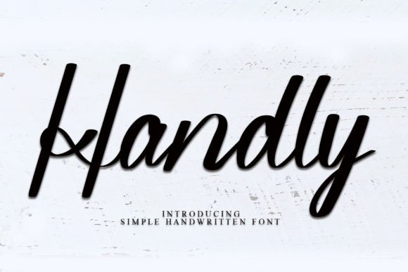 Handly: A Timeless Script Handwritten Font for Modern Branding