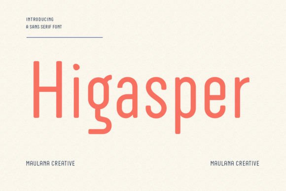 Higasper: The Modern Sans Serif Typeface for High-Impact Campaigns