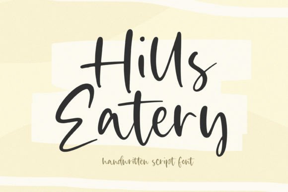 Hills Eatery: A Timeless Script Handwritten Font for Modern Branding