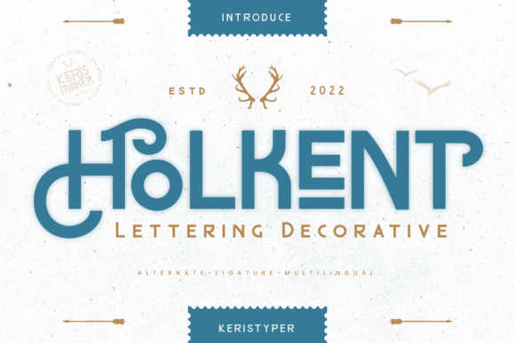 Holkent: The Modern Sans Serif Typeface That Elevates Campaign Design