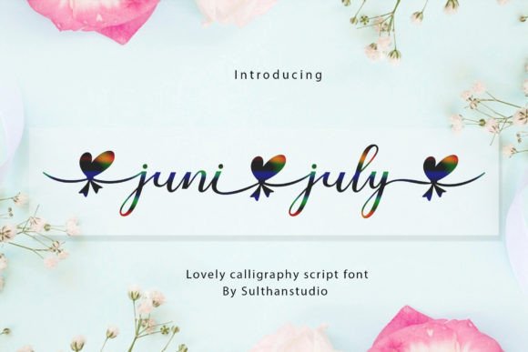 Juni July: A Handwritten Script Font for Warm Editorial Design