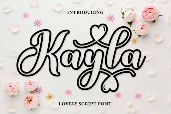 Kayla Outline: A Versatile Script Handwritten Font for Modern Branding