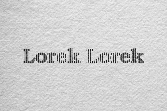 Lorek Lorek: The Modern Serif Typeface for Editorial Design