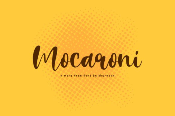 Mocaroni: The Playful Typeface That Brings Handmade Products to Life