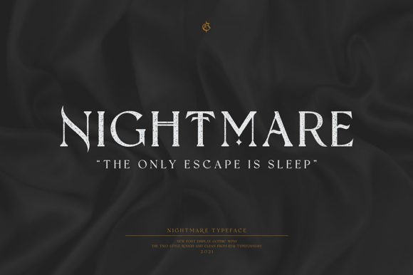Nightmare Gothic: A Premium Blackletter Typeface for Editorial Design