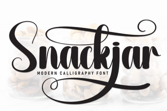 Snackjar: The Elegant Script Typeface for Modern Web Design