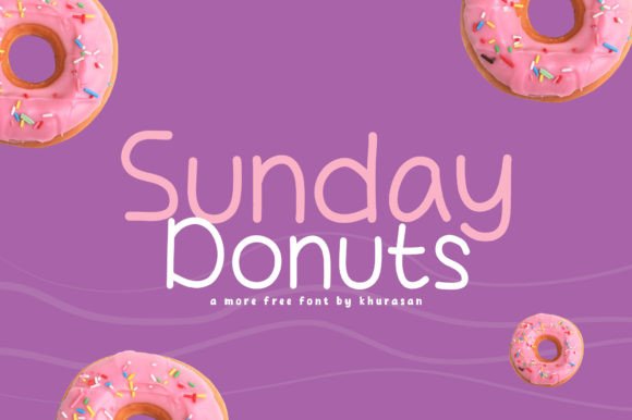 Sunday Donuts: A Handwritten Typeface for Modern Editorial Design
