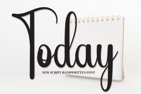 Today Font Review: A Script Handwritten Typeface for Authentic Campaigns