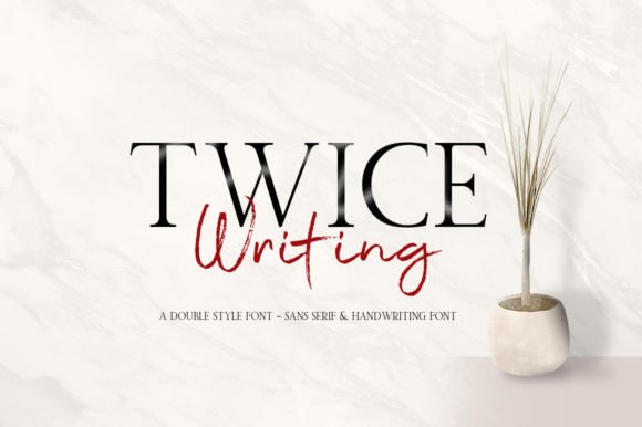 Twice Writing: The Modern Typeface That Transforms Brand Identity