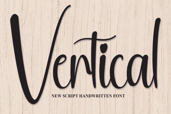 Vertical: A Handwritten Font That Brings Warmth to Editorial Design